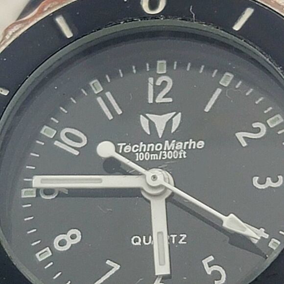 Vintage TechnoMarine US NAVY Men's Chronograph Watch 100m/330ft - Picture 6 of 6